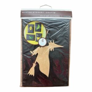 Martha Stewart Crafts Halloween Window Treat Bags  4 Designs (8 ct) 5x7 NEW